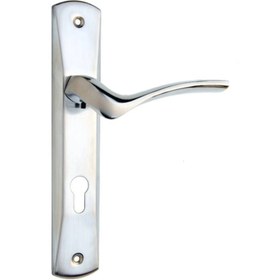 تصویر دستگیره درب یک تکه مشکی 