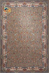 تصویر فرش ماشینی افرند 1200 شانه زمینه فیلی کد 2223 (شش متری) 