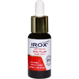 تصویر سرم موی زینک پلاس ایروکس حجم 30 میلی لیتر Irox Zinc Plus Scalp Care Hair Serum 30 ml