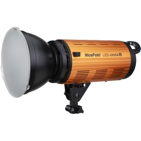 تصویر نور ثابت NiceFoto 200W Bi-color video light LED-2000A II 
