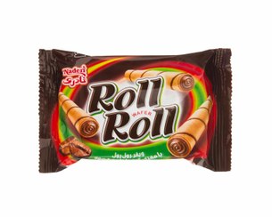 تصویر ویفر رول رول با کرم طعم قهوه نادری 50 گرمی 