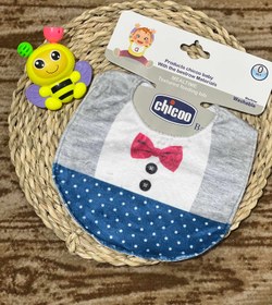 تصویر پیشبند نوزادی مخمل چیکو ۱۱۱۸ - پاپیون 