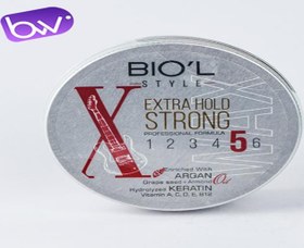 تصویر واکس مو اکسترا استرانگ حاوی روغن آرگان،هسته انگور،بادام و کراتین ا BIOL STYLE - EXTRA STRONG - HAIR WAX BIOL STYLE - EXTRA STRONG - HAIR WAX