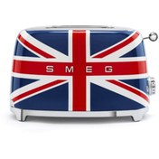 تصویر توستر اسمگ مدل TSF01 طرح پرچم انگلیس Smeg TSF01UJ Toaster
