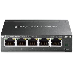 تصویر سوئیچ 5 پورت تی پی لینک مدل TL-SG105E TP-LINK TL-SG105E 5-Port Switch