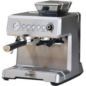 تصویر اسپرسوساز دسینی مدل 6464 ا dessini 6464 espresso maker dessini 6464 espresso maker