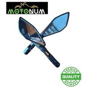 تصویر آینه بغل موتورسیکلت اصلاح شده موتور سیکلت یاماها MT 09 M00201 Motonum 