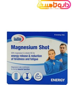 تصویر منیزیم شات یوروویتال ا Magnesium Shot Eurho Vital Magnesium Shot Eurho Vital