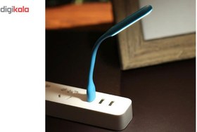 تصویر چراغ LED یو اس بی مدل USB LIGHT - آبی 
