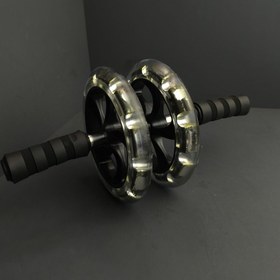 تصویر رولر شکم چرخدار دوبل 