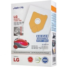 تصویر پاکت جاروبرقی ال جی مدل 7000 میکروفیلتری LG vacuum cleaner bag model 7000 microfilter