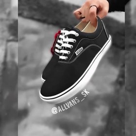 تصویر کتونی زنانه و مردانه ونس اولد اسکول sk8 کانواس - 3 vans old skool sk8 canvas