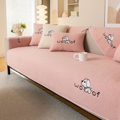 تصویر کاور مبل دکوراتیو ضد آب ضد لک طرحدار ببعی سه لایه ترمزدار Kaver mobl