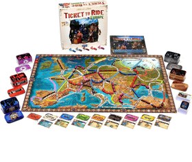 تصویر بازی فکری تیکت تو راید اروپا Ticket to Ride: Europe