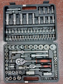 تصویر جعبه بکس 108 پارچه Socket Wrench 108 Piece