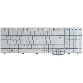 تصویر کیبورد لپ تاپ فوجیتسو AmiloPro 3625 سفید Fujitsu AmiloPro 3625 Laptop Keyboard