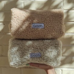 تصویر کیف آرایش تدی جادار و قابل شستشو 