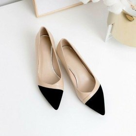 تصویر کفش پاشنه بلند مجلسی زنانه - کرم Shoes