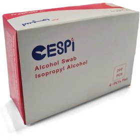 تصویر پد الکلی اسپی ۲۰۰ عددی ESPI Alchohol Swabs 200pcs