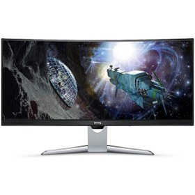 تصویر مانیتور گیمینگ 35 اینچ خمیده بنکیو مدل EX3501R BenQ EX3501R 35Inch Curved Gaming Monitor