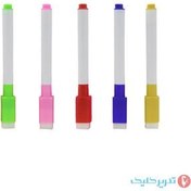 تصویر ماژیک وایت برد ۲۰ عددی با پاک کن 