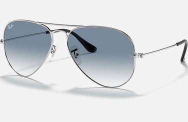 Ray Ban RB3025 Aviator Large Metal 9155 ai 2f 2f 58 14 135