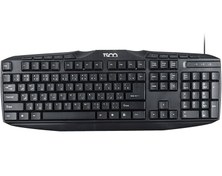 تصویر کیبورد حروف فارسی تسکو TSCO TK8020 Keyboard 