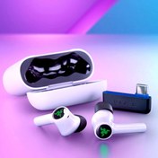 تصویر هدفون بی سیم Razer مدل Hammerhead HyperSpeed مخصوص پلی استیشن Razer