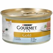 تصویر کنسرو گربه گورمت مدل پته ای طعم ماهی تن 85 گرم (ترکیه) ا Gourmet Gold Tuna 85g Gourmet Gold Tuna 85g