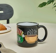 تصویر ماگ کاراجا طرح فرندز karaca frends Karaca kupa