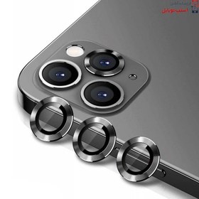 تصویر محافظ لنز دوربین مدل رینگی آیفون iPhone 11 