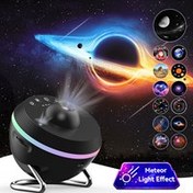 تصویر پروژکتور کهکشانی چرخشی مدل Dynamic 13 Dynamic Meteor 13 In 1 Ultra Clear Galaxy Projector Lamp Rotary Space Ball Planetarium Projector Lights For Kids Gift