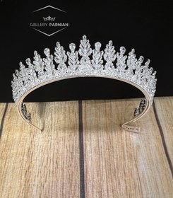 تصویر تاج عروس کد ۹۷۴ Bridal Tiara Code 974