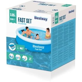 تصویر استخر پیش ساخته ایزی ست 61×244 Bestway 57450