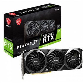 تصویر کارت گرافیک ام اس آی RTX 3060 Ti مدل VENTUS 3X حافظه ۸ گیگابایت 