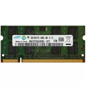 تصویر رم لپ تاپ سامسونگ مدل DDR2 6400s MHz ظرفیت 2 گیگابایت 