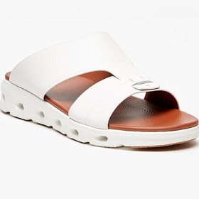 تصویر صندل عربی مردانه ساده و راحتی برند le confort Men's Solid Slip-On Arabic Sandals