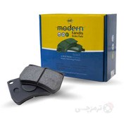 تصویر لنت ترمز جلو پراید 131 132 111 صبا نسیم Modern tandis pride brake pad