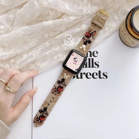 تصویر بند اپل واچ مدل میکی گوچی BA1139 