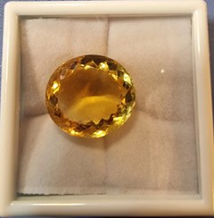 تصویر نگین سیترین citrine gem