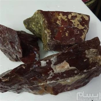 خرید و قیمت جاسپر جگری. بسیار خوش رنگ. در 3 قطعه | ترب