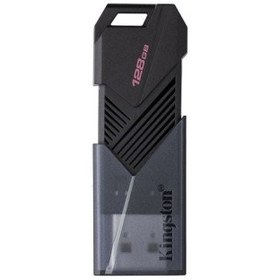 تصویر فلش مموری کینگستون 128 گیگابایت مدل DataTraveler Exodia Onyx USB 3.2 Kingston DataTraveler Exodia Onyx 128GB USB 3.2 DTXON/128GB Flash Memory