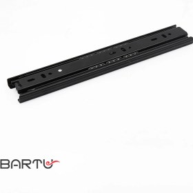 تصویر ریل کشو مشکی سایز ۲۵ سانتیمتر 