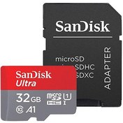 تصویر رم سن دیسک 32 گیگ (استوک) مدل آلترا A1 SANDISK 