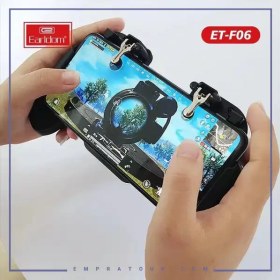 تصویر دسته بازی فن دار گوشی موبایل ارلدام Earldom ET-F06 Mobile Gaming Cooling Pad 