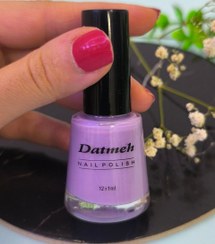 تصویر لاک ناخن داتمه Datmeh - بنفش nail polish Datmeh