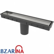 تصویر کفشور استیل خطی سرامیک خور محک کد 593 طول 30cm 