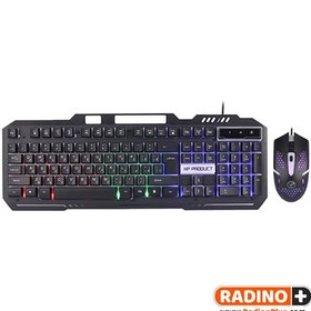 تصویر ست کیبورد و موس گیمینگ XP-Product 10400 RGB XP Wired Mouse And Keyboard XP-10400