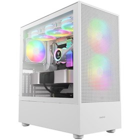 تصویر کیس گیمینگ GAMEDIAS ATHENA M3 MESH WH 