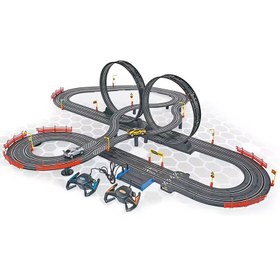 تصویر کیت ماشین بازی مدل مسابقه ای کنترلی طرح SOBA SLOT RACING کد 10/49 